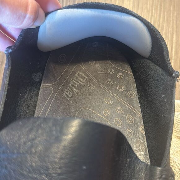 Olukai Mens Moloa Moc Toe Loafers Black Leather Slip On Comfort Shoes size 11.5 - Picture 12 of 12